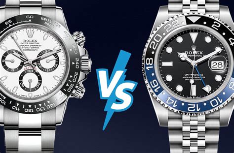 rolex daytona vs gmt master ii|Head.